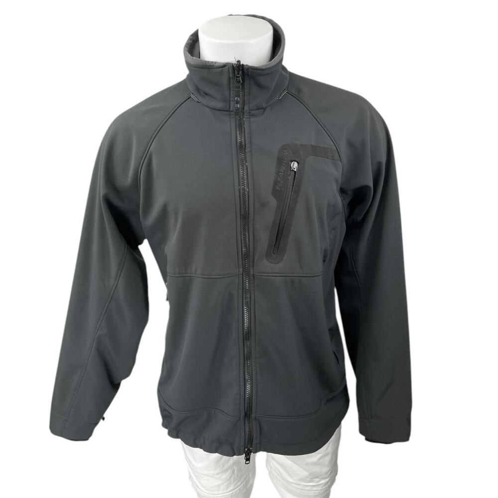 Columbia Titanium Men's Black Long Sleeve Turtleneck Full Zip Athletic Jacket L